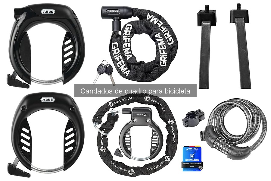 Guía para elegir el mejor candado de cuadro para bicicleta