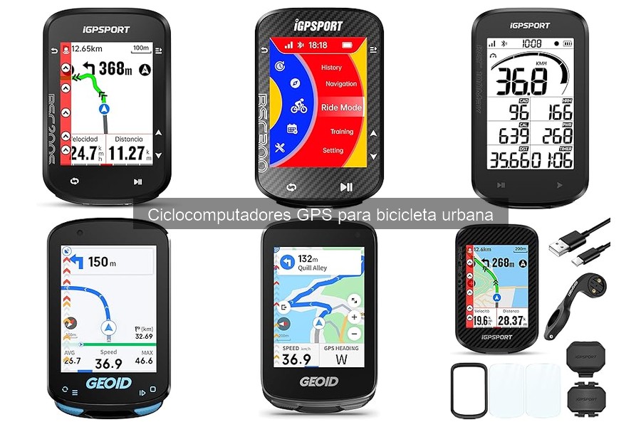 Guía para Elegir el Mejor Ciclocomputador GPS Urbano