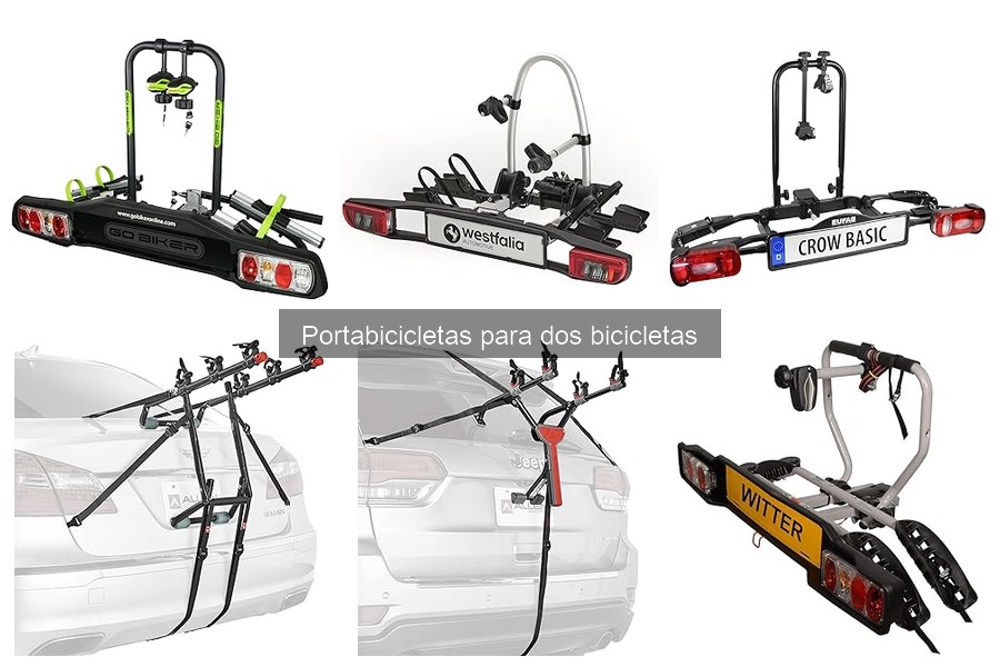 Guía para elegir el mejor portabicicletas para 2 bicicletas