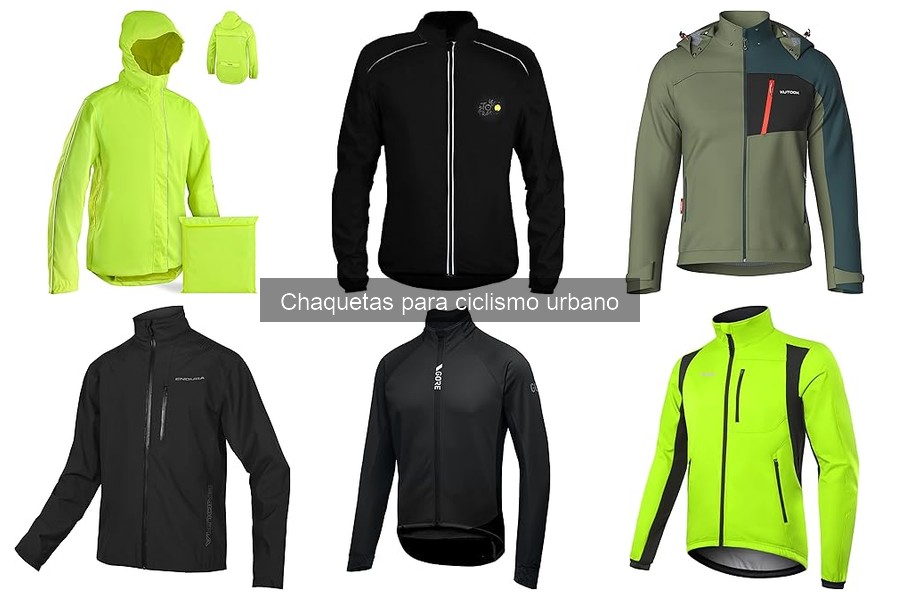 Guía para elegir la talla de chaquetas de ciclismo urbano