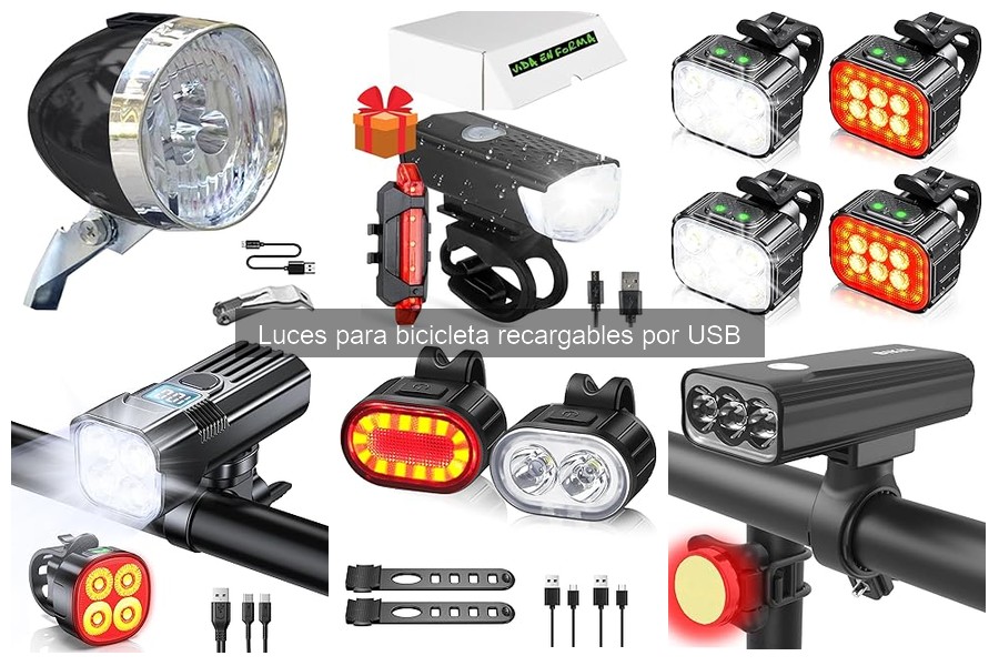 Guía para elegir luces recargables USB para bicicleta