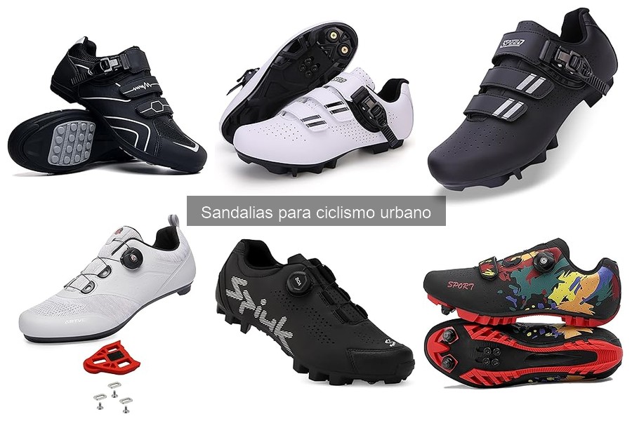 Guía para elegir sandalias para ciclismo urbano