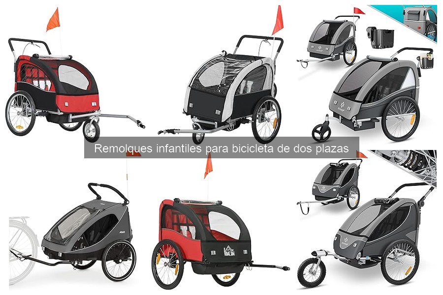 Guía para elegir un remolque infantil de dos plazas