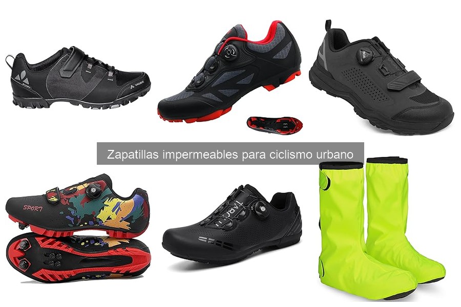 Guía para elegir zapatillas impermeables ciclismo urbano