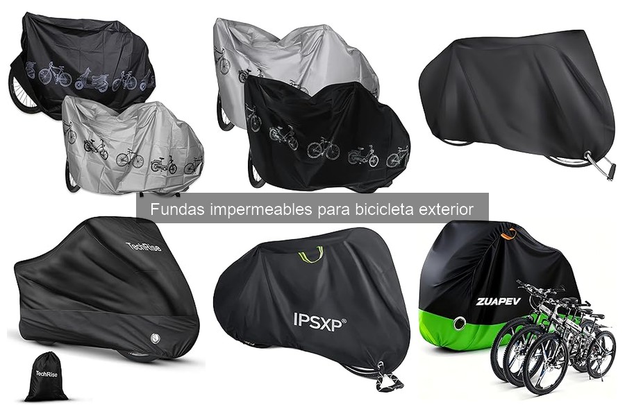 Guía para instalar una funda impermeable para bicicleta