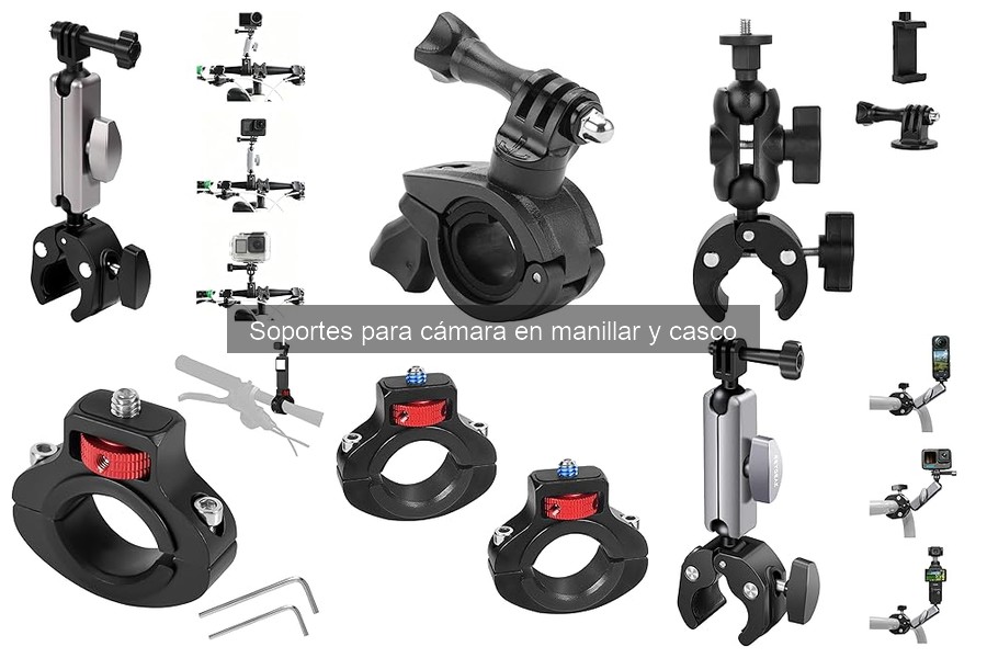 Guía sobre soportes para cámara en manillar y casco