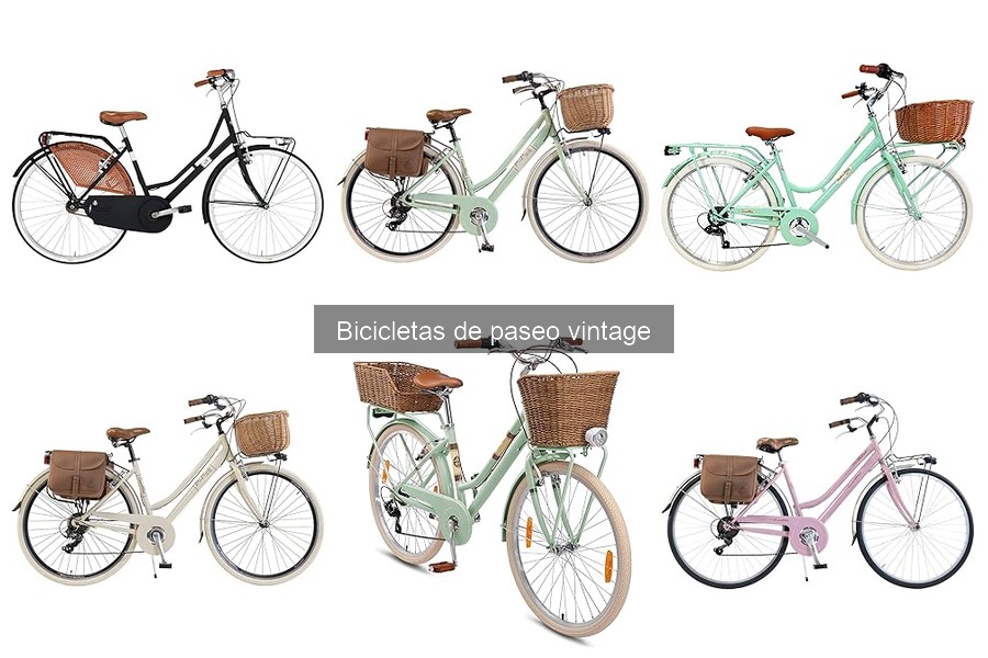 Historia y evolución de las bicicletas de paseo vintage