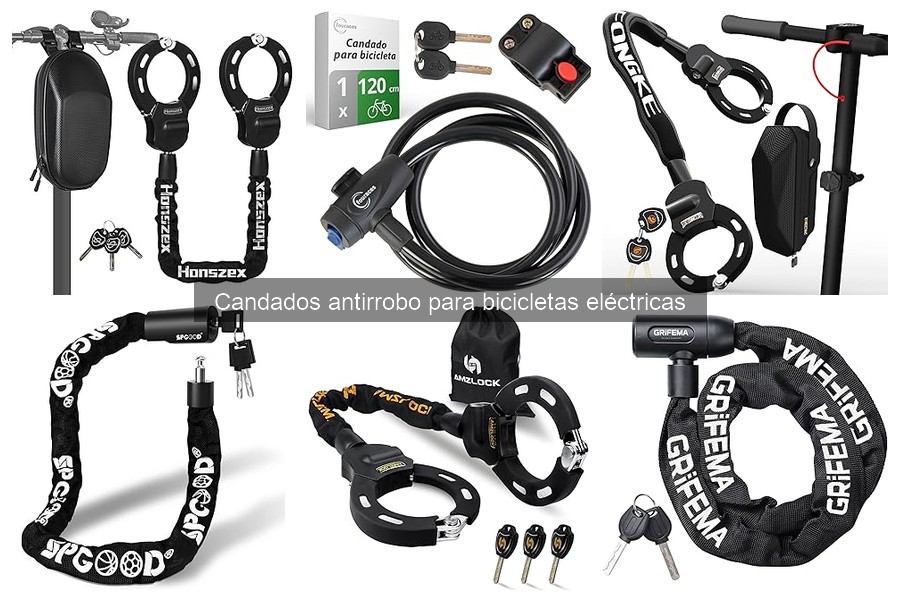 Impacto de los Candados Antirrobo en la Seguridad de Bicicletas Eléctricas