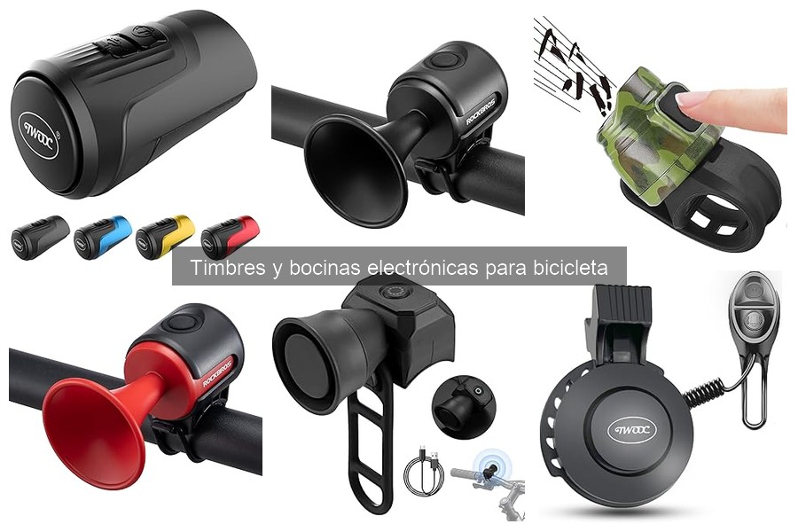Instala fácilmente un timbre electrónico en tu bicicleta