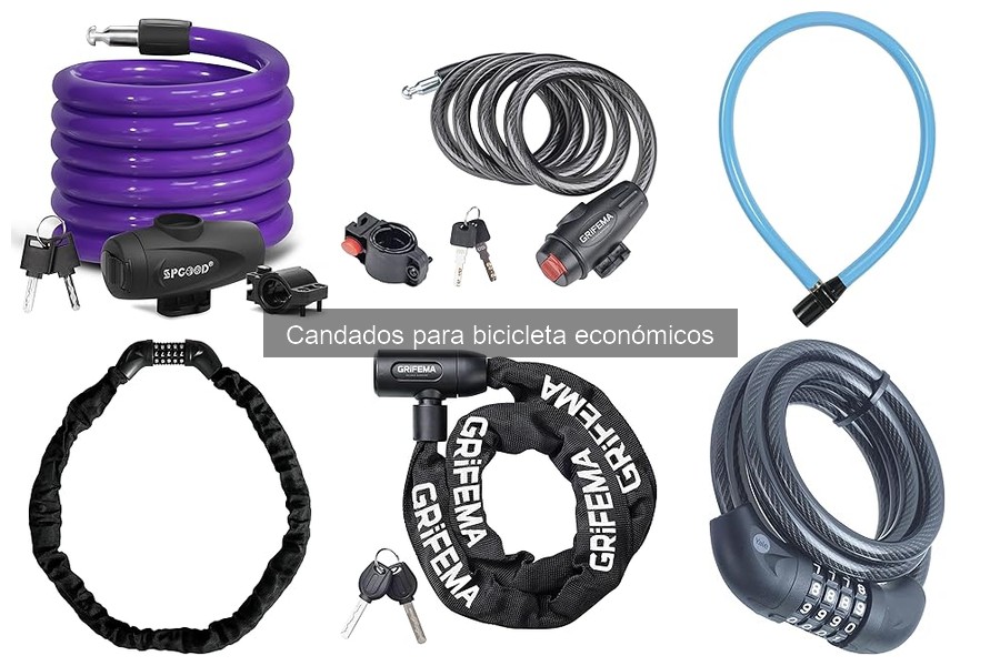 Los mejores candados para bicicleta económicos en 2023