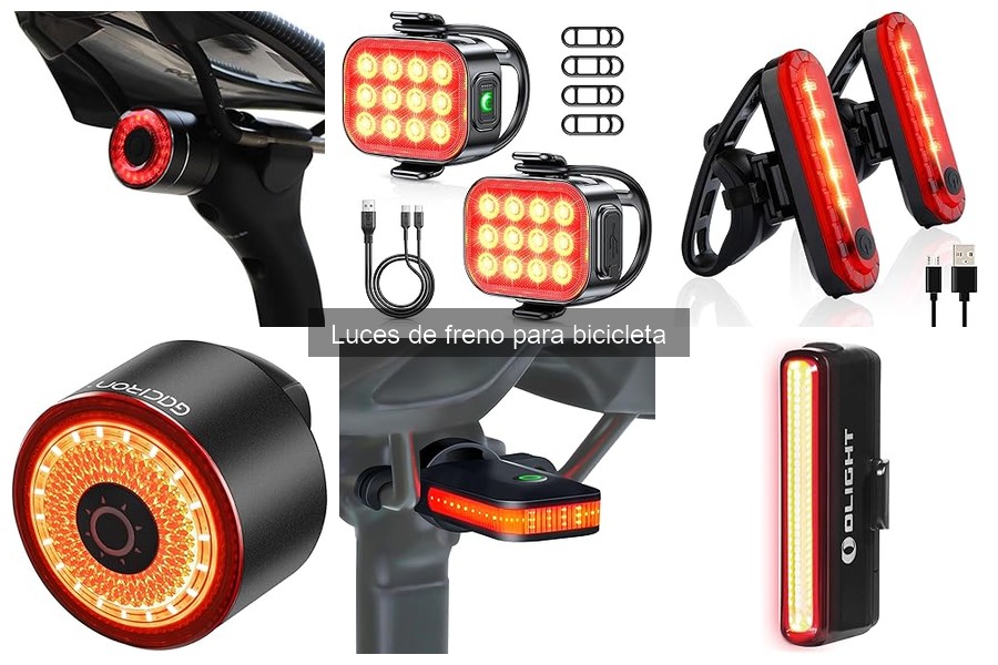 Luces de freno para bicicleta: seguridad y funcionamiento