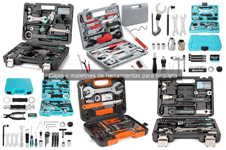 Maletines de herramientas para bicicleta: Las mejores opciones