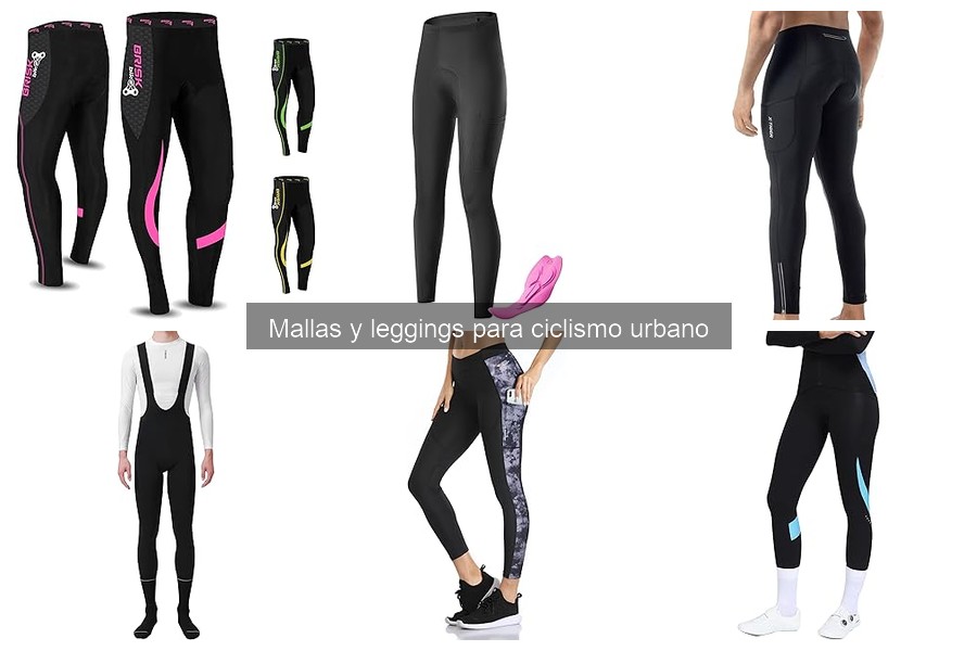 Mallas y leggings para ciclismo urbano: ¿Qué son y cómo elegir?