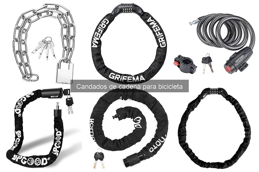 Mantén tu candado de cadena para bicicleta en óptimas condiciones