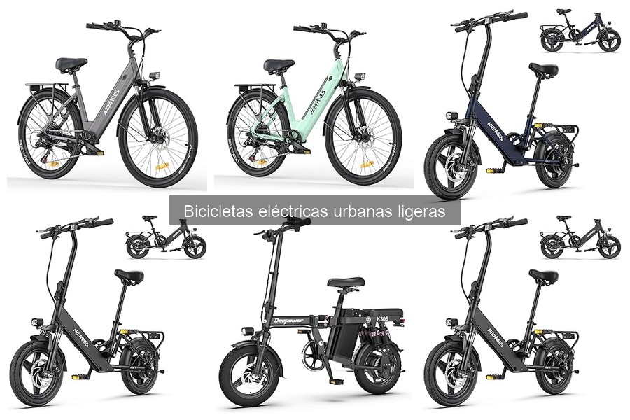 Mantenimiento de Bicicletas Eléctricas Urbanas Ligeras