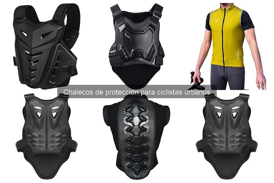Mantenimiento de chalecos de protección para ciclistas urbanos