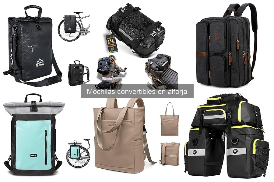 Mantenimiento de mochilas convertibles en alforja: guía esencial
