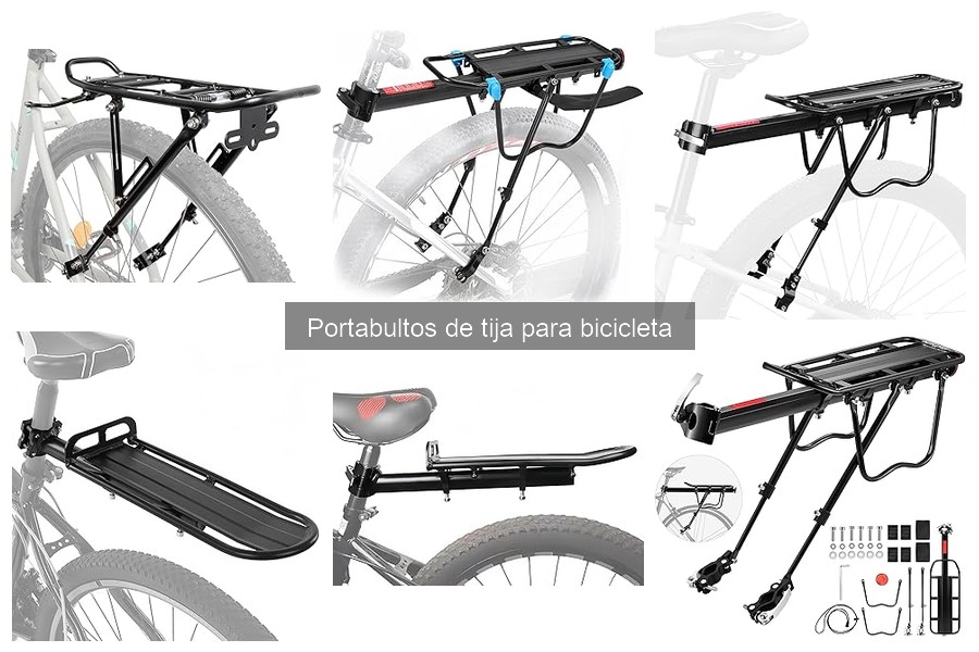 Mantenimiento del portabultos de tija para bicicleta