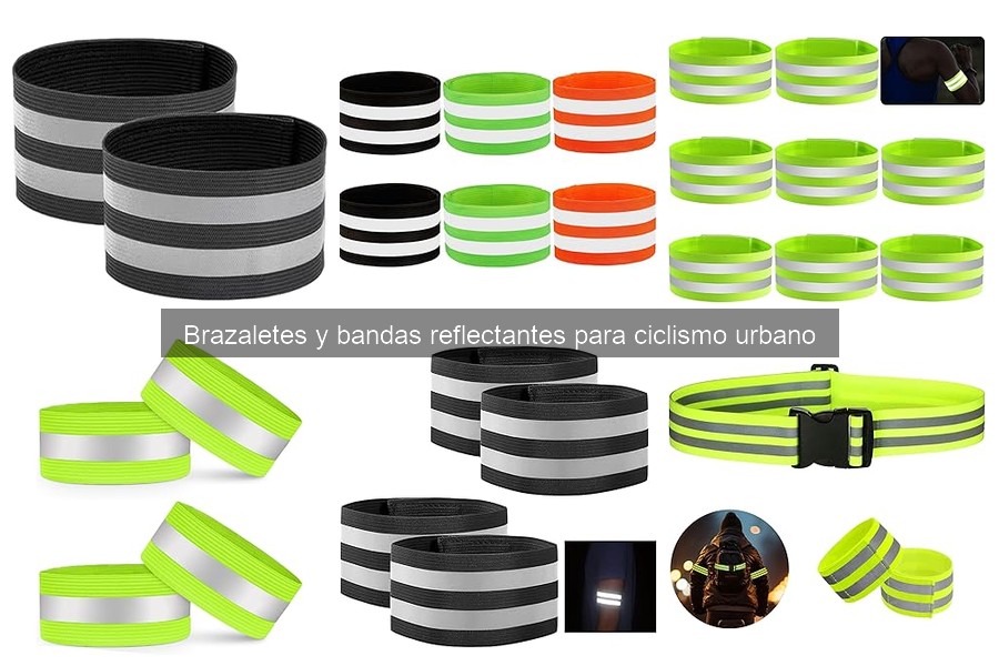 Mejores bandas reflectantes para ciclistas urbanos 2023
