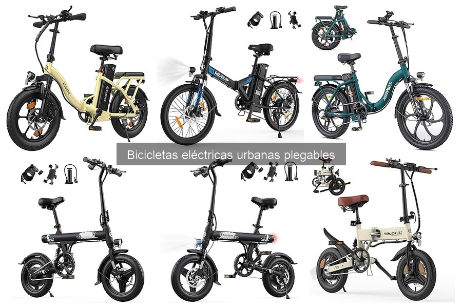 Mejores bicicletas eléctricas plegables para movilidad urbana