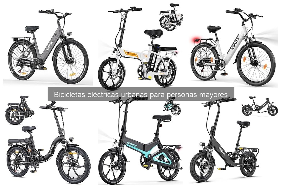 Mejores bicicletas eléctricas urbanas para mayores en 2023
