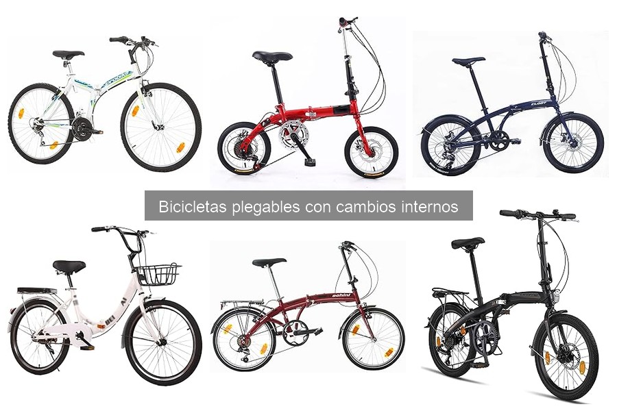 Mejores bicicletas plegables con cambios internos: guía de compra