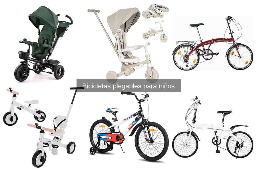 Mejores bicicletas plegables para niños en 2023