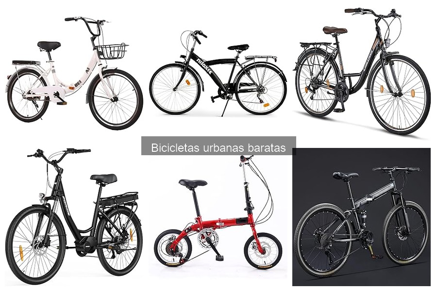 ** Mejores bicicletas urbanas baratas: opciones económicas y funcionales