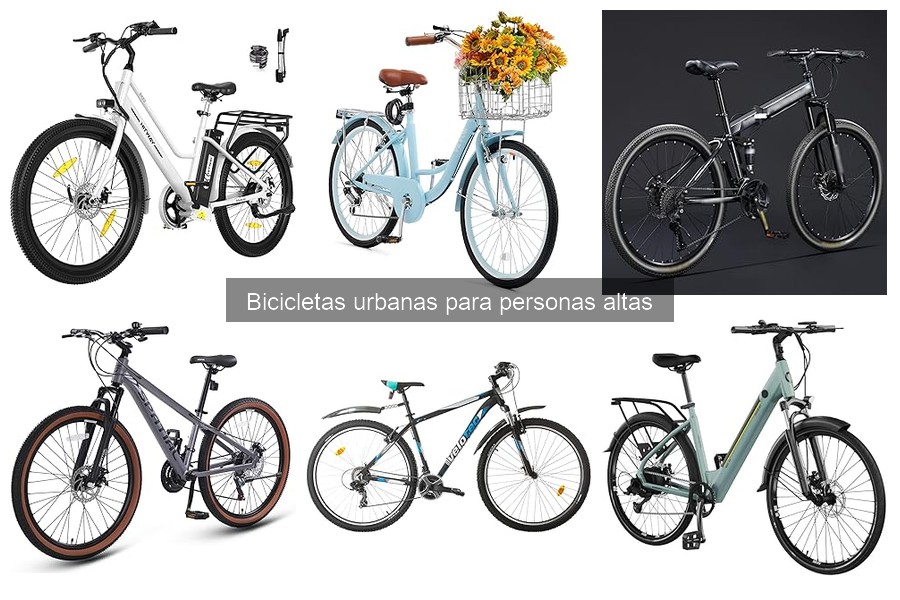 Mejores bicicletas urbanas para personas altas en 2023