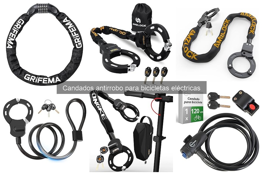 Mejores candados antirrobo para bicicletas eléctricas en 2023