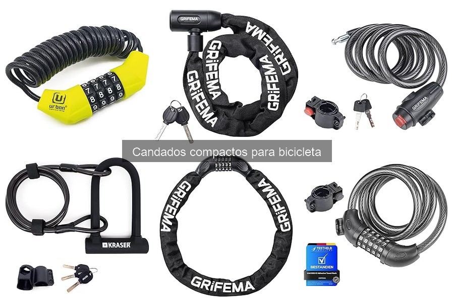 Mejores candados compactos para bicicletas de montaña