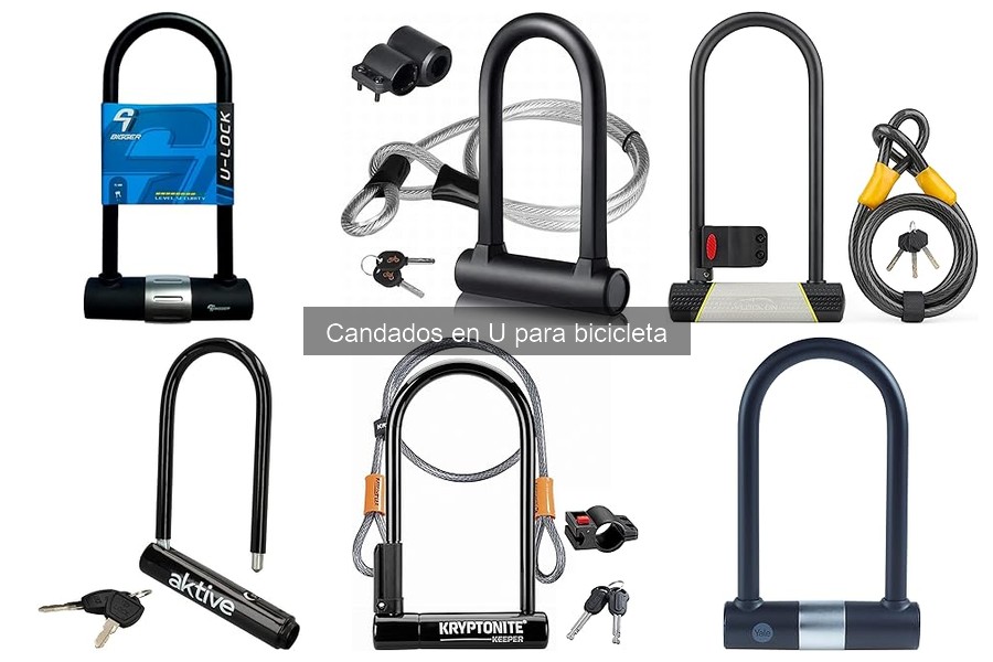 Mejores candados en U para bicicletas urbanas: comparación 2023