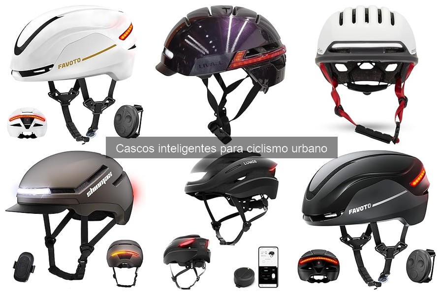 Mejores cascos inteligentes para ciclismo urbano en 2023
