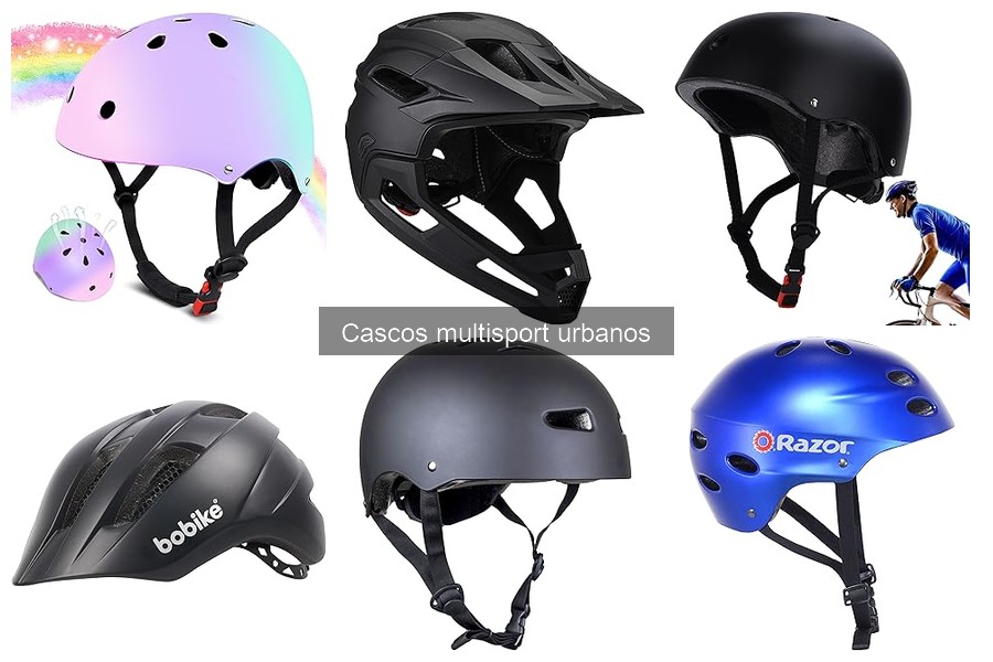 Mejores cascos multisport urbanos para principiantes