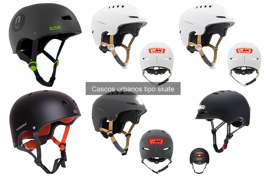 Mejores cascos urbanos tipo skate para adultos en 2023