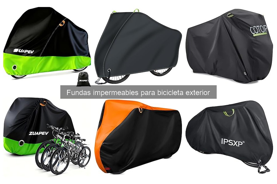 Mejores fundas impermeables para bicicleta en 2023