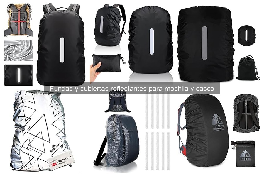 Mejores fundas reflectantes para mochila y casco en 2023