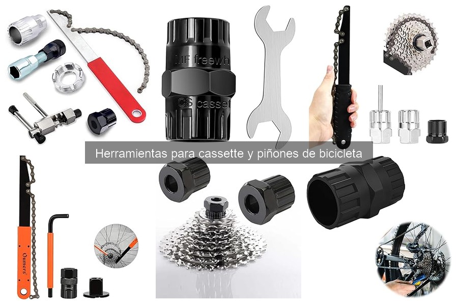 Mejores herramientas para cassette y piñones: guía para principiantes