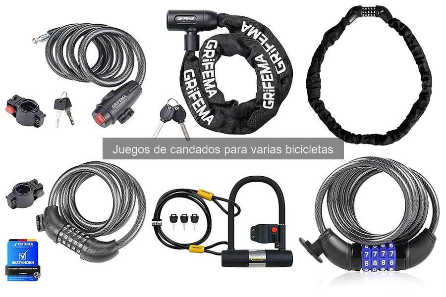 Mejores juegos de candados para bicicletas urbanas en 2023