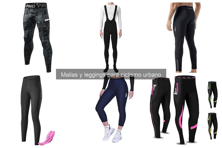 Mejores leggings para ciclismo urbano: comparativa 2023