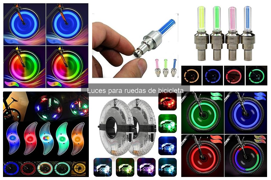 Mejores luces para ruedas de bicicleta para ciclistas urbanos