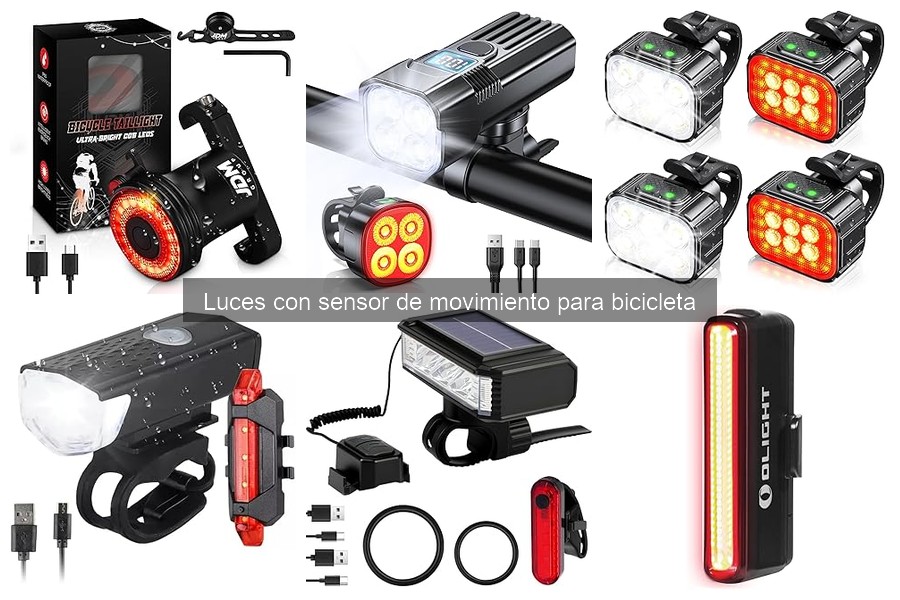 Mejores lugares para comprar luces con sensor de movimiento para bicicleta