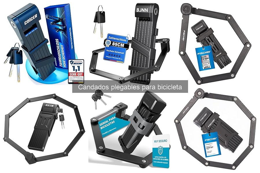 Mejores marcas de candados plegables para bicicleta