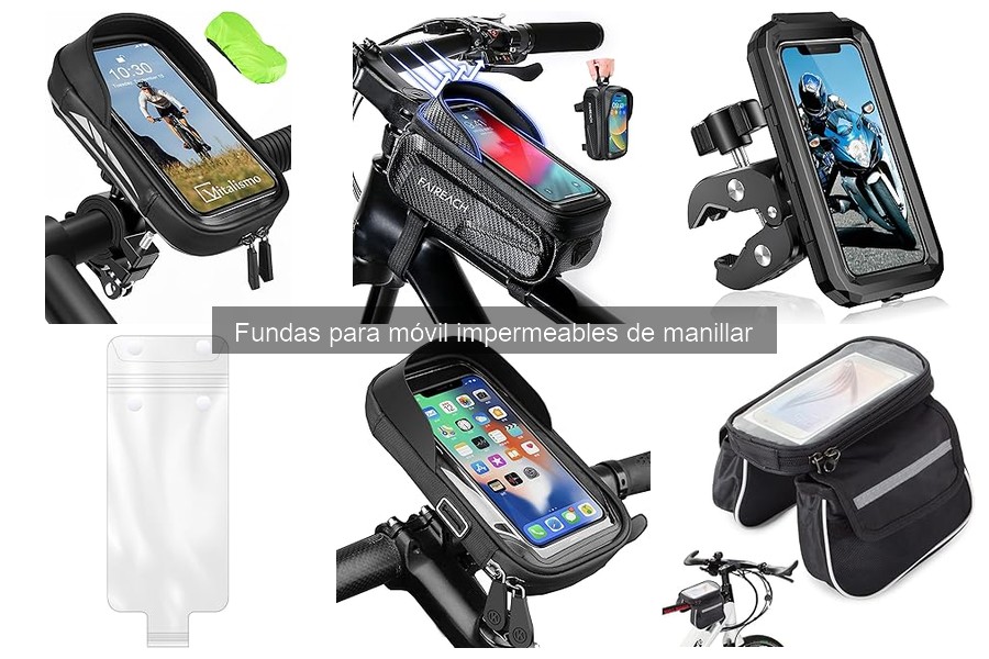 Mejores marcas de fundas impermeables para móvil en bici