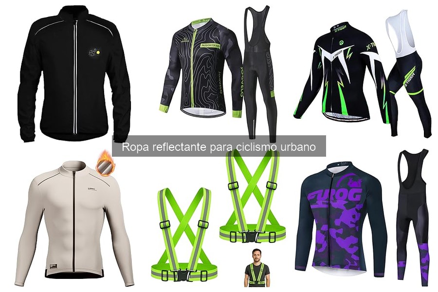 Mejores marcas de ropa reflectante para ciclistas urbanos