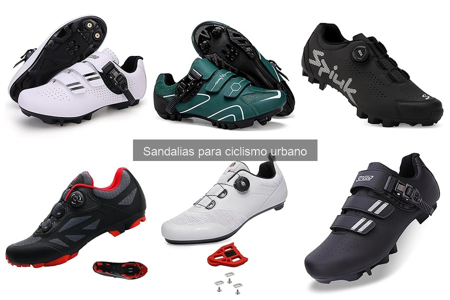 Mejores marcas de sandalias para ciclismo urbano en 2023