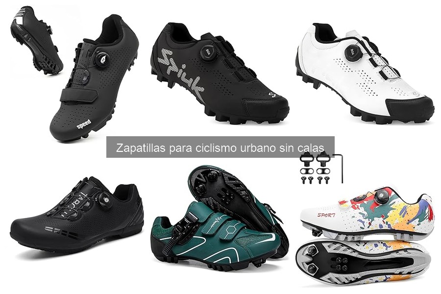 Mejores marcas de zapatillas para ciclismo urbano sin calas