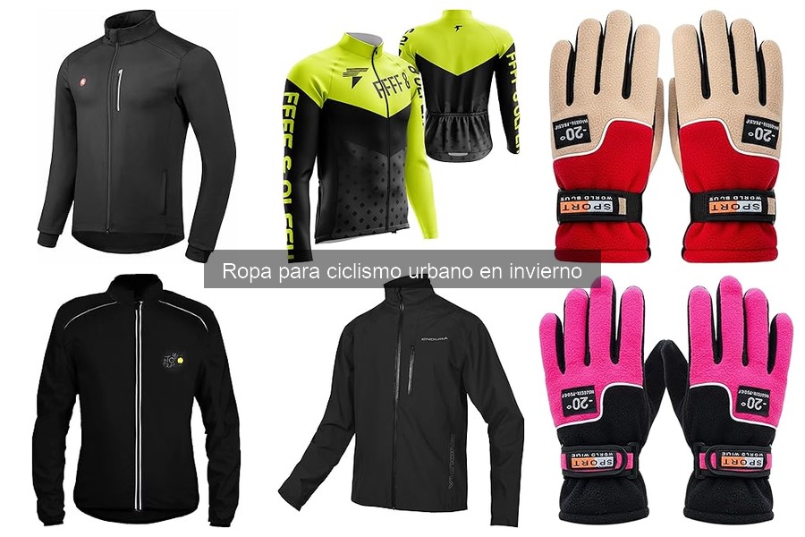 Mejores materiales para ropa de ciclismo urbano en invierno