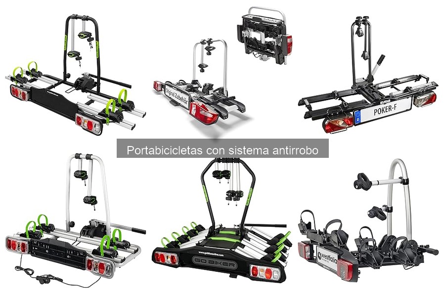 Mejores portabicicletas con sistema antirrobo para ciudad