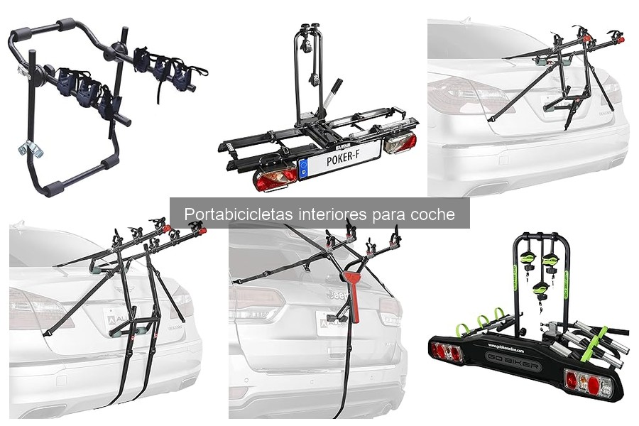 Mejores portabicicletas interiores para coche en 2023